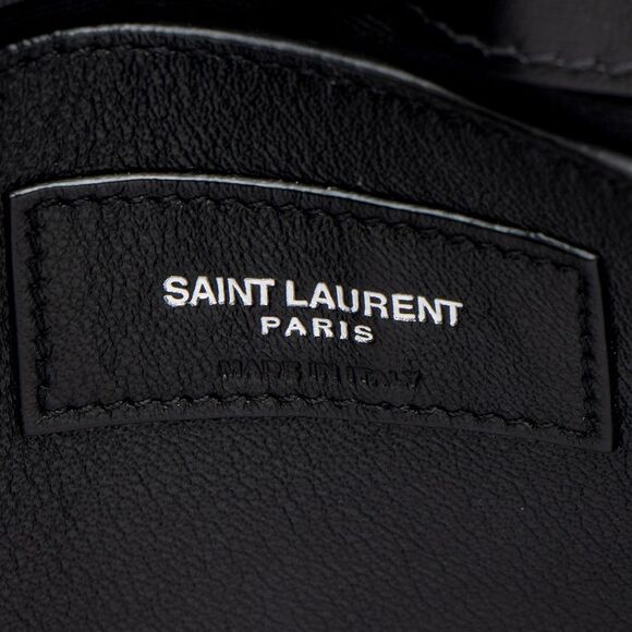 Saint Laurent Matelasse Calfskin Monogram LouLou Chain Small Shoulder Bag - Picture 9 of 10